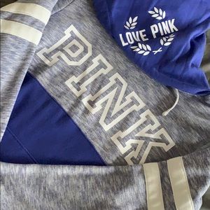 PINK hooded sweatshirt